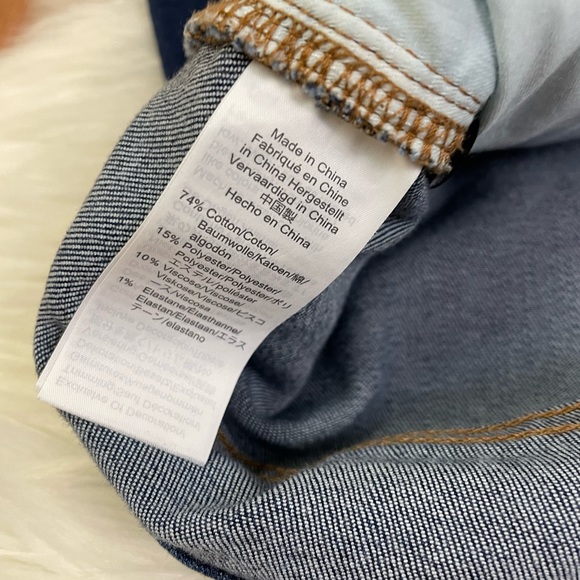 Madewell Roadtripper High Rise Denim Blue Jeans Plus Size 36 - Picture 5 of 9